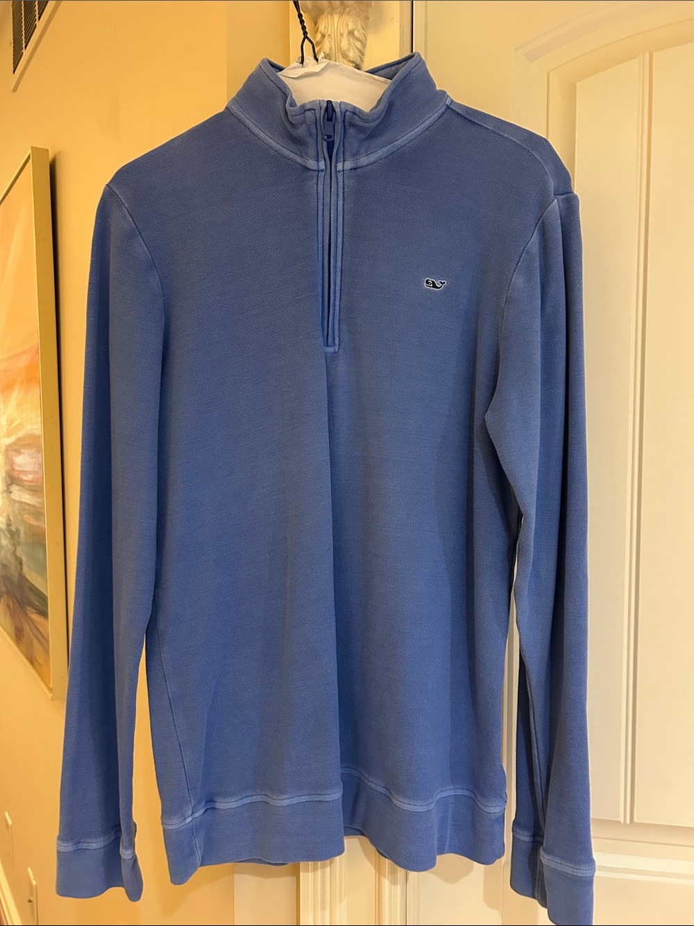 Vineyard Vines Boy’s Periwinkle Quarter-Zip Pullover